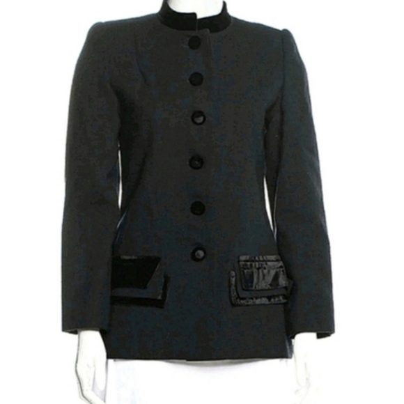 Carolina Herrera Studio Jackets & Blazers - Carolina Herrera Studio Black Blazer